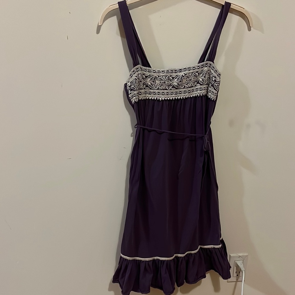 Purple dress